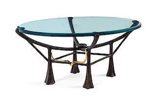 * Late 20th Century, , a cocktail table