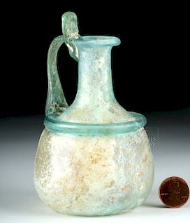 Roman Glass Pitcher - Rare Form