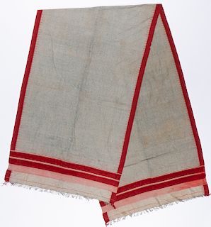 Large Antique Textile, Possibly Arunachal Pradesh, India