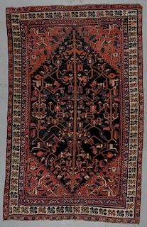 Antique West Persian Kurd Rug: 6'4'' x 10'2''