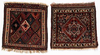 2 Antique Persian Bagfaces
