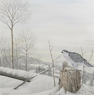 Jonathan Wilde, (Wisconsin, b. 1948), Bird of Prey, 1973