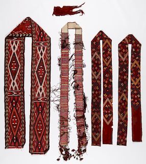 Collection of Central Asian Tentbands/Trappings