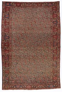 Fine 19th C. Malayer Rug, Persia: 4'3'' x 6'4''