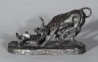 Charles L. Wrenn white metal sculpture