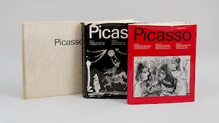 Pablo Picasso Catalogue De L'Oeuvre Gravé et Lithographie, Vol. I, II, and IV