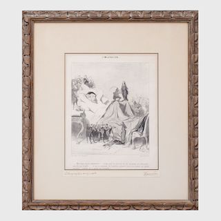 Honoré Daumier (1808-1879): L'Imagination