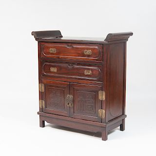Chinese Hardwood Chest of Drawers
