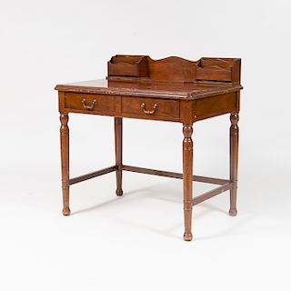 Victorian Walnut Writing Table