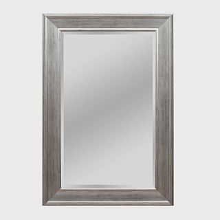 Rectangular Silver Gilt Mirror, of Recent Manufacture