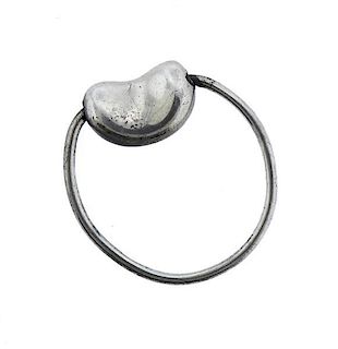 Tiffany &amp; Co Elsa Peretti Silver Bean Ring
