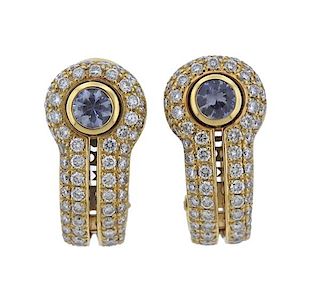 Di Modolo 18K Gold Diamond  Cluster Earrings