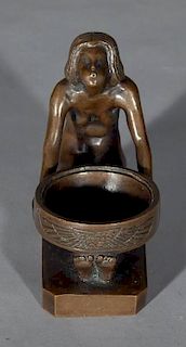 Marius A. Azzi bronze incense burner
