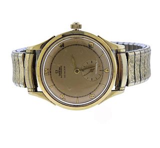 Vintage Omega Turler 18k Gold Automatic Watch