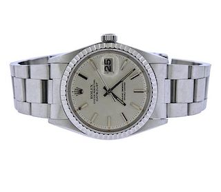 Rolex Oyster Datejust Stainless Steel Watch 1603