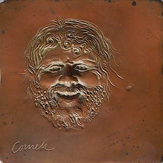 Thomas Cornell bronze plaque