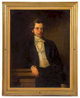 British School, (19th Century), Portrait of a Gentleman
