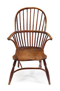 An English Windsor Armchair Height 37 inches.