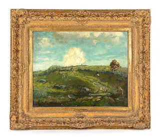 * Henry Ward Ranger, (American, 1858–1916), Pastoral Landscape