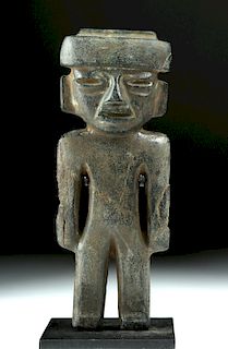 Fine Teotihuacan Greenstone Standing Figure