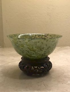 Jadeite Bowl, 20th Century