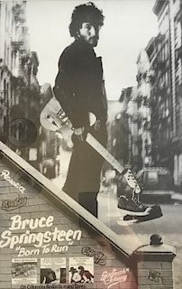 Bruce Springsteen Born To Run Poster