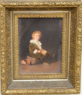 Maud Blacker (19th century),  after Sir John Everett Millais (1829-1896),  "Bubble Boy",  great example of original having Boy...