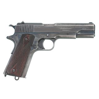 ** Early 1911 Colt Commercial Model Identified to a Cincinnati Captain in the A.E.F.