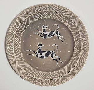 Waylande Gregory porcelain plate