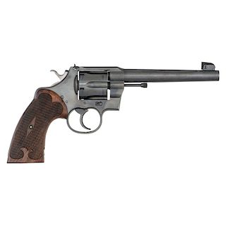 ** Colt Officer's Model Heavy Barrel Revolver
