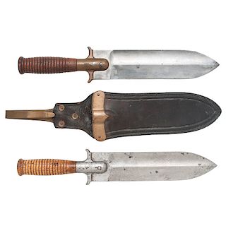 Lot of Two U.S. Model 1880 Hunting Knives