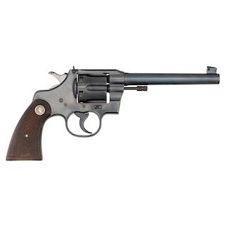 ** Colt Officer's Model Target Revolver - 1st Year of Production