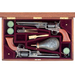 U.S. Grant & Robert E. Lee Matching Pair of Colt Percussion Revolvers