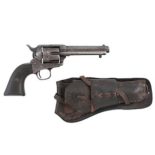 Colt Single Action with Leather Holster