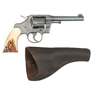 ** Colt Army Special Revolver with Stag Grips