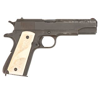 **Colt U.S. Model 1911A1 Pistol with Bone Grips