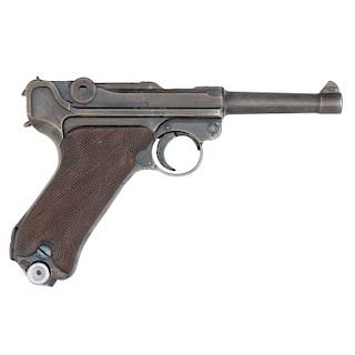 ** German Mauser 1937 S/42 P.08 Pistol