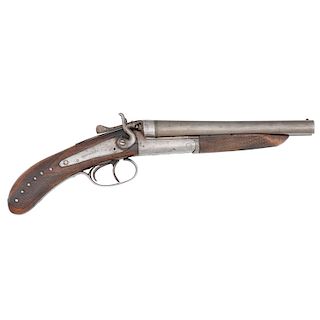 Sawed Off Double Barrel Shotgun from Sheriff Frank M. Canton with Docs