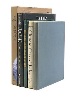 * A Group of Reference Books and Catalogues Pertaining to Jade and Jade Collecting