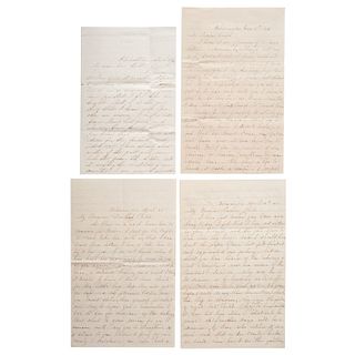 Harvard Student Edward Hartwell Kidder Civil War Archive, Incl. Letters from his Family  in Wilmington, NC, 1861-1863