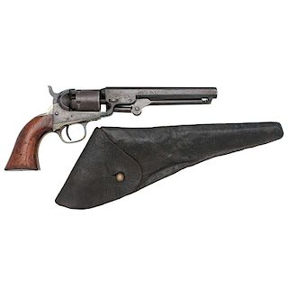 Colt Model 1849 Percussion Revolver Attributed to Medal of Honor Recipient Captain Samuel Hymer, Company D, 115th Illinois Infantry