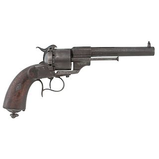French Model 1854 Lefaucheux Revolver