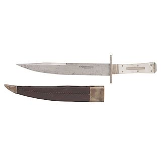 Joseph Rogers & Son Bowie Knife ID'd to J. Burton Forster, 62nd Regiment of Foot  