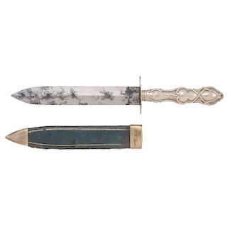 Cutlery Hilt Bowie Knife ID'd to Colonel A.H. Tippin of the 68th P.V.I.