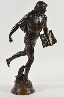 Emile Louis Picault 'Le Semeur d'Id_es' Bronze