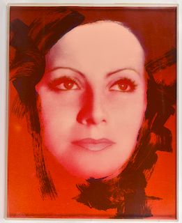 J. Rupert Smith 'The Kiss' Greta Garbo Silkscreen