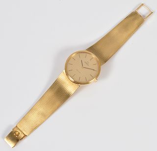 Vintage Men's 18Kt Gold Omega 'De Ville' Watch