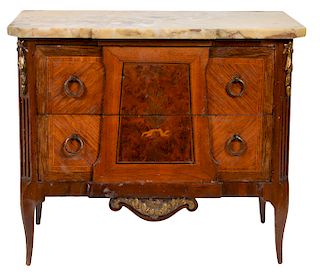 Early 20th C Louis XV Style Miniature Commode