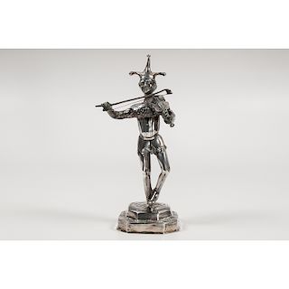 Silver Jester Figure