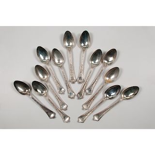 Tiffany & Co. Sterling Teaspoons, Persian